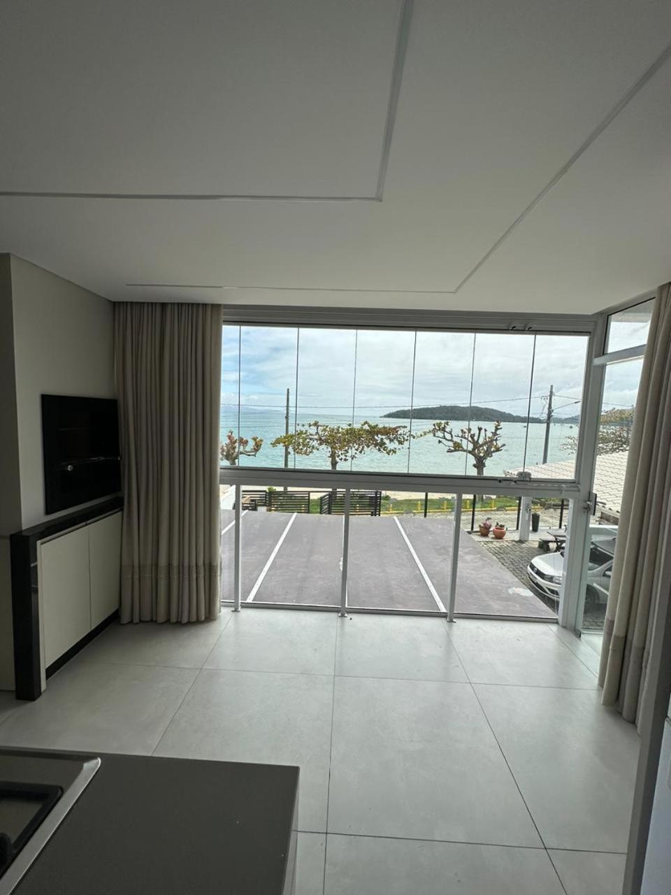 Apartamento Frente Mar na Baía de Porto Belo Exterior foto