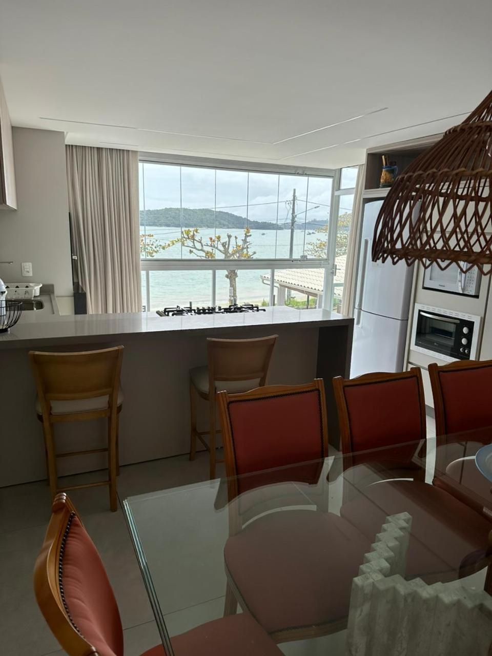Apartamento Frente Mar na Baía de Porto Belo Exterior foto